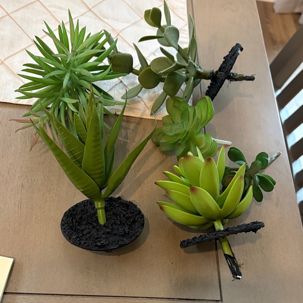 Artificial Green Succulent Plants